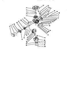 Engine Assembly Diagram and Parts List for 10247 8900001 AND UP Lawn Boy Lawn Mower